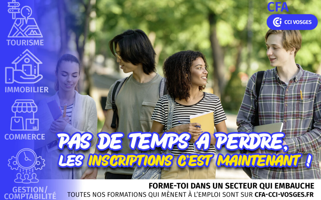 Construisez votre avenir dès aujourd’hui, découvrez nos formations pour la rentrée 2025.